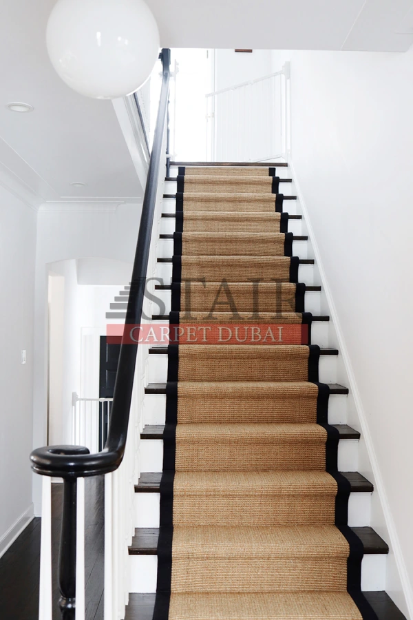 Sisal Stair Carpet Replacment In Al Barsha Dubai