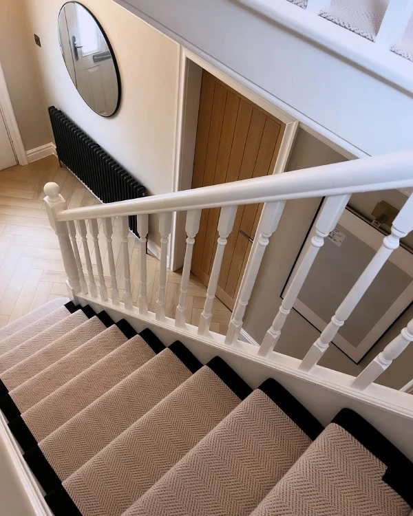 Herringbone Textured Carpet