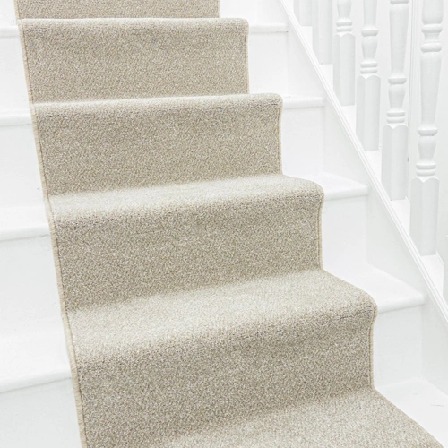 Cool Beige Stair Runner
