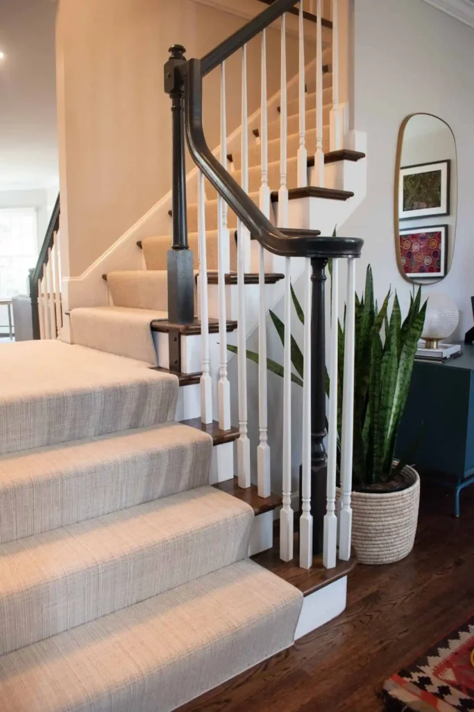 Hollywood stair carpet