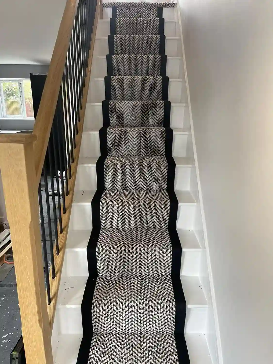 Patterned Stair Runner